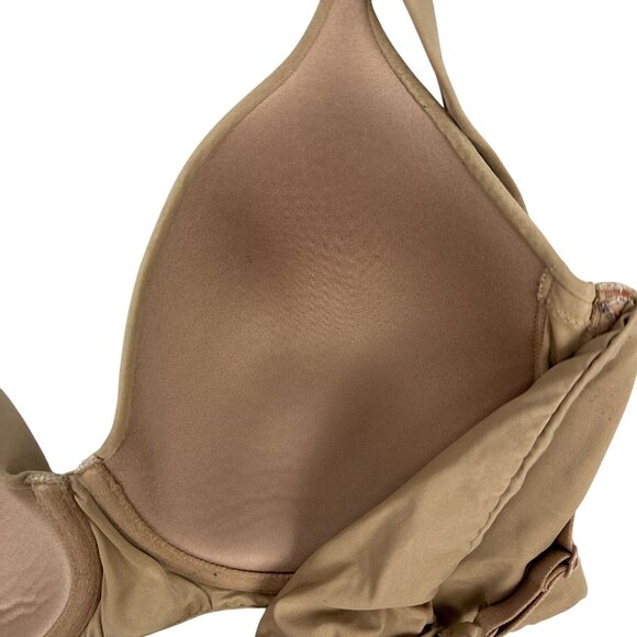 Warners All You Need Lightly Lined Underwire Bra XL Adjustable Straps Nude Color - Picture 3 of 5